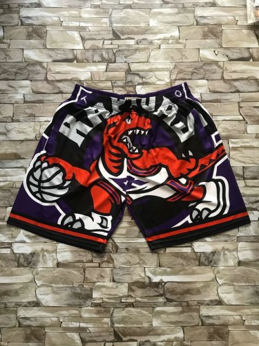 NBA Toronto Raptors Big Face M&N shorts Violet